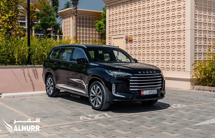 Exeed VX 2025 luxury SUV rental in Abu Dhabi